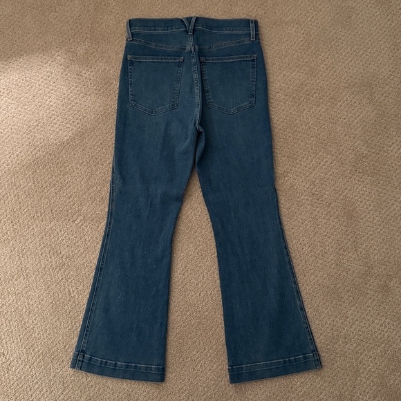 NWT Veronica Beard Carson Ankle Flare High Rise Jean in Tide Down Size 28 - Picture 9 of 9